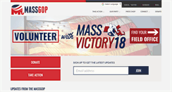 Desktop Screenshot of massgop.com